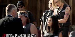 biker orgy - Digital Playground - Group of Big tit inked Bikers get facials in orgy in  porn parody (Marco Banderas, Alektra Blue, Dahlia Sky, Bonnie Rotten, Tony  Martinez, Karlo Karrera) - Tnaflix.com