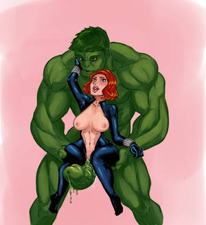 Hulk Smashes Black Widow Hentai Porn - Hulk knows he would smash by VallZed