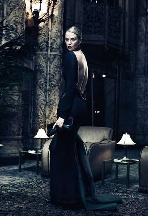 Interview Kristen Stewart Porn Captions - Charlize Theron & Kristen Stewart by Mikael Jansson for Interview magazine  June/July styled by Karl Templer