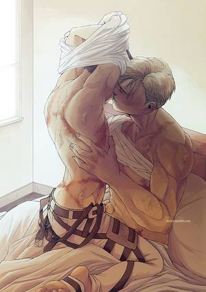 Erwin X Levi Attack On Titan Gay Porn - Erwin x Levi