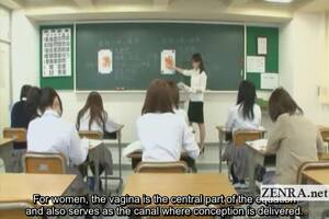 japanese girls sex class - Subtitled Japanese Schoolgirls Sexual Education Class : XXXBunker.com Porn  Tube