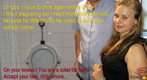 Bathroom Porn Captions - Toilet slut Patricia - Captions | MOTHERLESS.COM â„¢