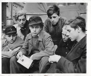 Boys Hitler Youth Camps Sex - 1945- German boys, all members of the Hitler Youth, captured by the U.S.