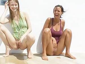 Beata Undine Pissing Porn - Beata And Adria In Peeing Company : XXXBunker.com Porn Tube