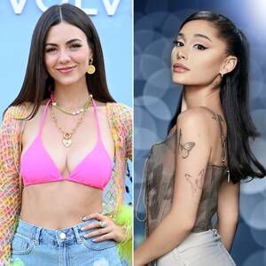 Ariana Grande Victoria Justice Porn - Victoria Justice Calls Ariana Grande Feud Rumors 'So Stupid'