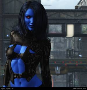 Female Imperial Agent Porn - Mydra Ryn as a Chiss Imperial Agent