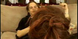 black porn star midori - Midori wearing a black fishnet body suit