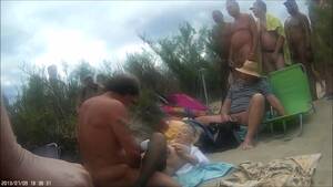 caught sex voyeur - Sex at the nude beach caught on tape by voyeur | voyeurstyle.com