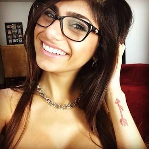 Lesbians With Glasses Porn Gif - Mia Khalifa is best known for her successful career as a pornographic  actress. She began acting in porn films in October and by December, she was  ran