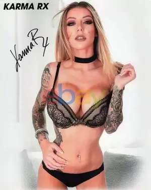 Alternative Porn Stars - Karma RX Porn Star Autographed Signed 8x10 Photo REPRINT | eBay
