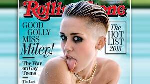 Miley Cyrus Porn - Miley Cyrus Nude for 'Rolling Stone,' Talks VMA Performance -- Interview