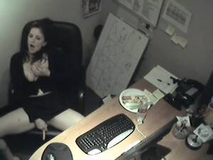 hidden office cam masturbation - Free High Defenition Mobile Porn Video - Hot Receptionist Gets Caught  Masturbating In The Office By A Hidden Cam - - HD21.com