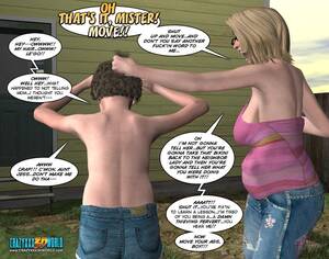 Crazy Xxx 3d World Boy - Crazy 3d porn. Horny boy wants to fuck his pregnant aunt and showing  rockhard cock to her