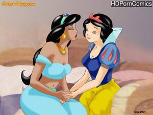 Disney Lesbian Kiss - A Lesbian Kiss comic porn | HD Porn Comics