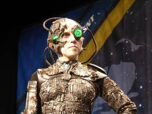 Borg Assimilation Sex - Enlarge ImageThis Borg didn't try to assimilate the audience. Amanda  Kooser/CNET Michael Westmore, the legendary makeup artist behind hundreds  of Star Trek ...