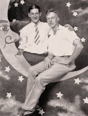 Gay Vintage Porn 1870s - Vintage Gay Men