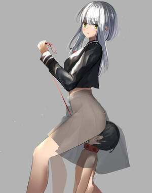 anime femdom facesitting cartoons - Rule 34 - bondage facesitting femdom leash original original character  school uniform schoolgirl simple background tsuchiro white hair yellow eyes  | 4475206