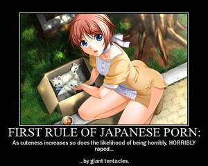 cartoon tentacle japanese - japanese porn rule 34 rape raep cute kawaii tentacles image macro