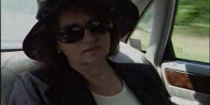 58 Year Old Lady Porn - 58 year old lady fucks her chauffeur and a hitchhiker