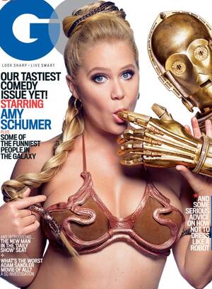 Amy Schumer Dildo Porn - Wanna See Amy Schumer's STAR WARS Pics For GQ?? Probably Not, But Here They  Are Anywayâ€¦