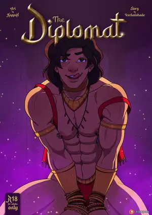Aladdin Porn Comics - Yaoi porn comics Aladdin & Hercules â€“ The Diplomat