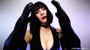 industrial rubber glove handjob - Handjob Industrial Rubber Gloves, Femdom Rubber - Videosection.com