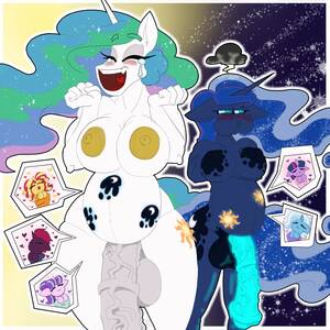 Mlp Celestia And Luna Porn Big Dick - Celestia And Luna comic porn | HD Porn Comics