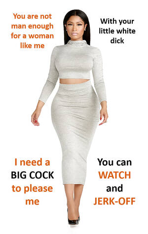 Nicki Minaj Porn Captions Femdom - Nicki Minaj humiliation captions - 9 photos