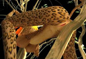 3dgspot - e621 3d_(artwork) 3dgspot anthro big_breasts breasts  digital_media_(artwork) feline female hair