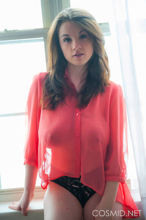 big nipples see through top - Shaved mink coat