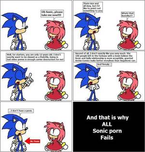 Fan Sonic Porn - Sonic Characters wallpaper entitled Why Sonic porn fails