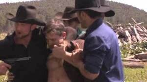 Cowboy Bondage Porn - BDSM Gay: Classic Wester Cowboy Hanging - ThisVid.com