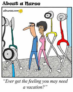 Cartoon Nurse Fart Porn - I don't see walking stethoscopes, but I do hear alarms in my sleep