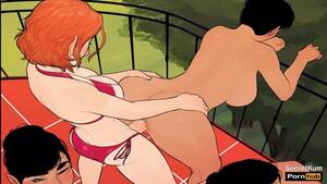 cartoon shemale on shemale - The Mess Part #2 - Shemale Fucking her Maid on a Public Balcony || Futa  Cartoon - Pornhub.com