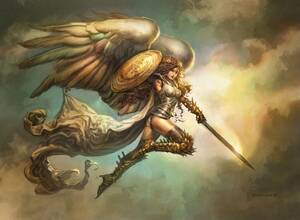 Mtg Angel Porn - Archangel of Strife â€” Greg Staples [1280x940] : r/mtgporn
