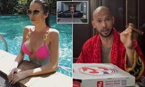 candid topless beach croatia - TikTok star's connections to Andrew Tate are probed by Romanian  investigators | Daily Mail Online