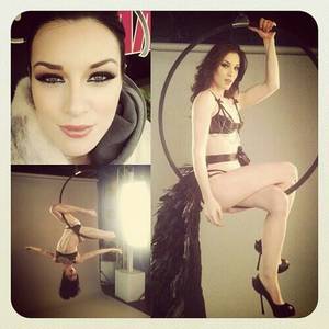 Aerial Hoop Porn - Candid Photos Of Female Porn Stars