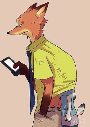 Cute Judy Hopps Porn Captions - Nick and Judy << At first I didn't see Judy, and thought this was some  Hunchback AU.