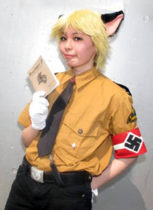 Nazi Cosplay Porn - And now, one with cat ears