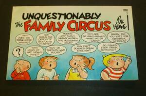 Family Circus Comics Sex - SIGNED Bil Keane & Jeff Keane UNQUESTIONABLY The FAMILY CIRCUS COMIC BOOK |  eBay