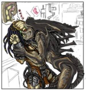 Alien And Predator Sex - Predator Hentai