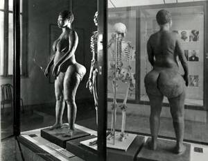 Massive Blacl 1800s Slavery Porn - Sarah was a Khoikhoi woman who was exhibited as a freak show attraction in  early 19th
