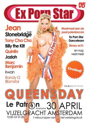 Amsterdam Party Porn - Ex Porn Star Â· Queensday 2009 Â· 30 april 2009,  Lijnbaansgracht/Vijzelgracht, Amsterdam Â· evenement