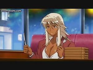 ebony big boobs hentai - Ebony hentai gets big boobs licked