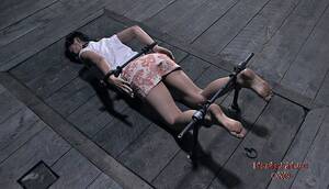 asian ass spanking bondage - Tia Ling busty asian is bound in metal her ass spanked red in du - Pichunter