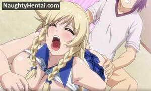 Blonde Anime Girls Hentai - Fechikano | Naughy Big Tits Blonde Girl Hentai Porn