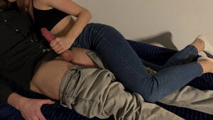 handjob in secret - Sensitive Handjob from horny stepsister, Secret orgasm - XVIDEOS.COM