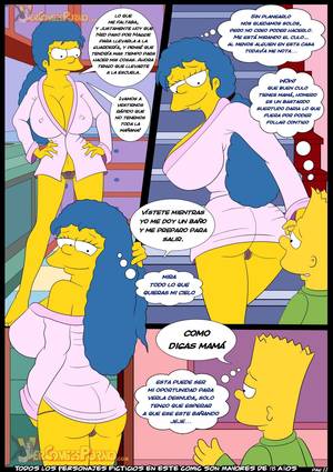 Hot Tud Bart Simpson Porn - VerComicsPorno - Los Simpsons 3 - Bart and Marge in a hard sex comic - Full  Color - FREE