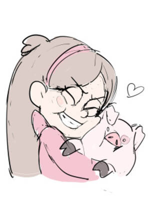 Mable Gravity Falls Waddles Porn - Mabel x Waddles - IMHentai