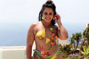 bare beach models - Naked Beach's Ayesha Perry-Iqbal - the Welsh host ofâ€¦